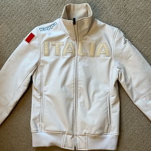 Hip vegan leather Italia racing jacket